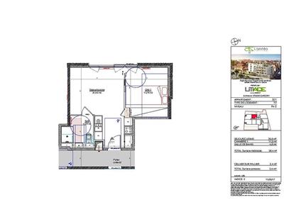 Appartement - 36 m² - 1 pièce