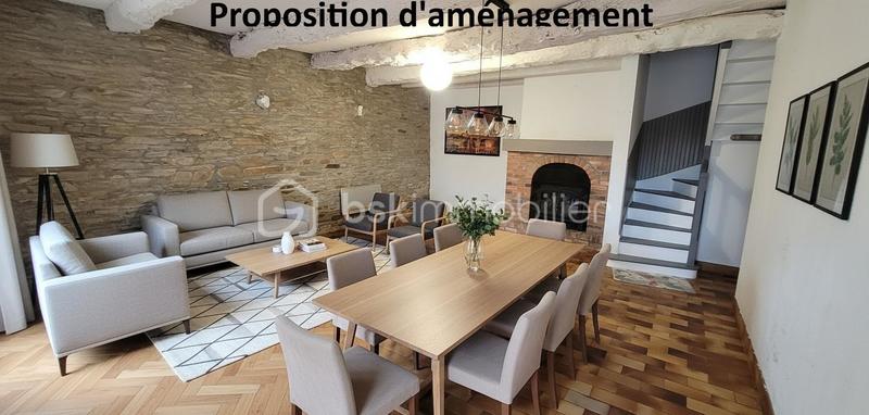 Maison en pierre - 96 m² - 4 pièces