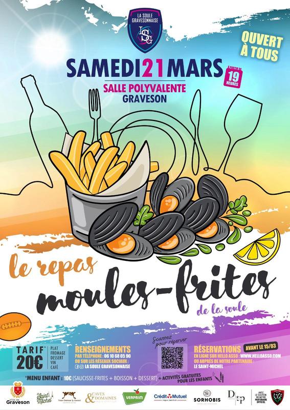 Repas Moules-Frites