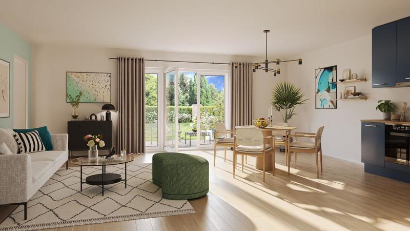 Appartement - 58 m² - 2 pièces