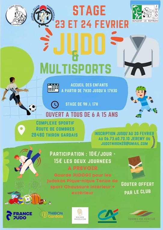 Stage Judo &amp; Multisports