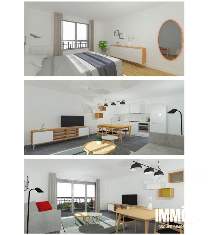 Appartement - 50 m² - 2 pièces