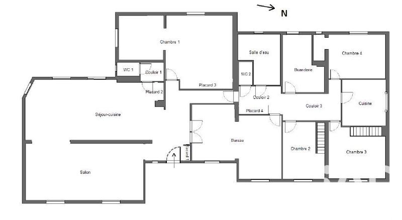 Maison - 205 m² - 6 pièces