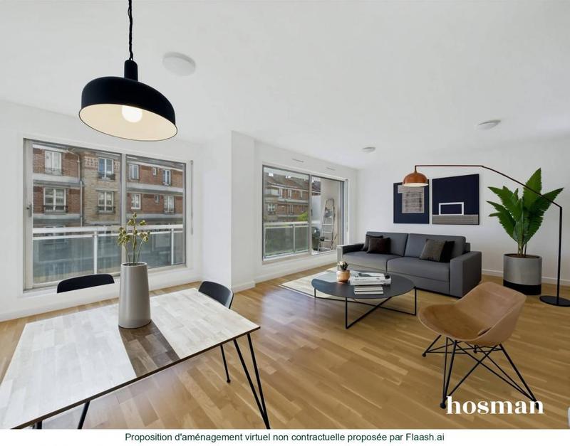 Appartement - 104 m² - 4 pièces