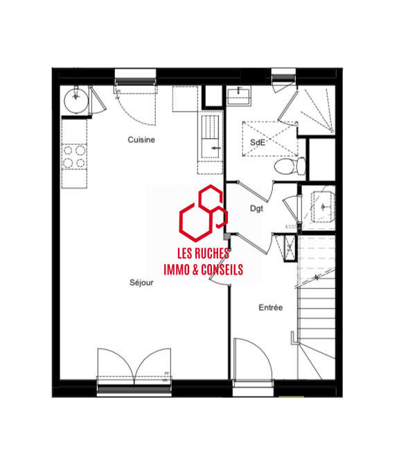 Maison - 83 m² - 4 pièces