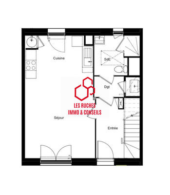 Maison - 83 m² - 4 pièces