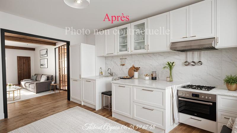 Maison de village - 95 m² - 5 pièces