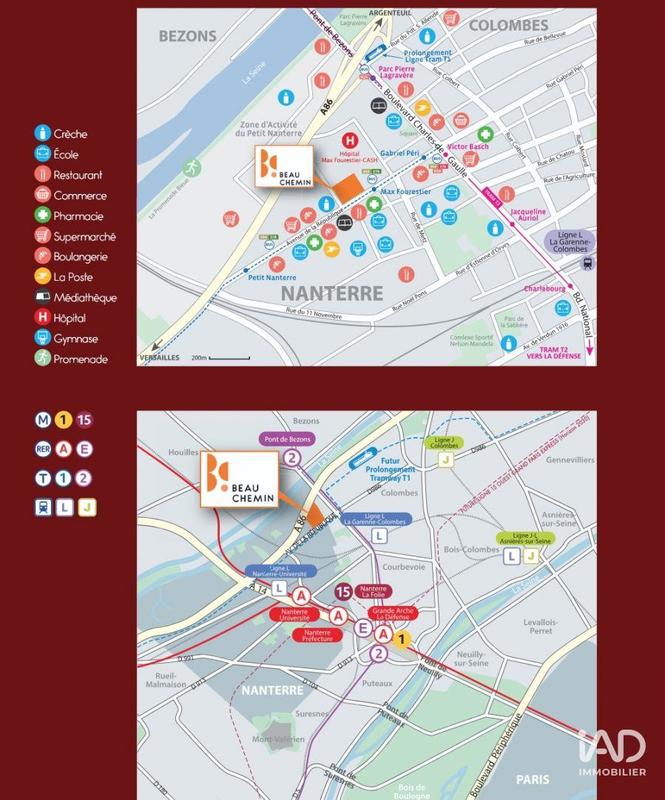 Appartement - 48 m² - 2 pièces