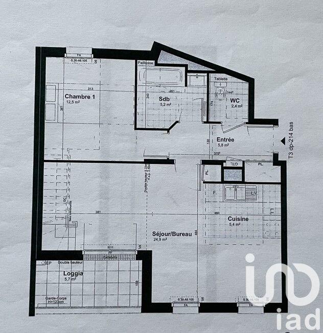 Duplex - 76 m² - 4 pièces