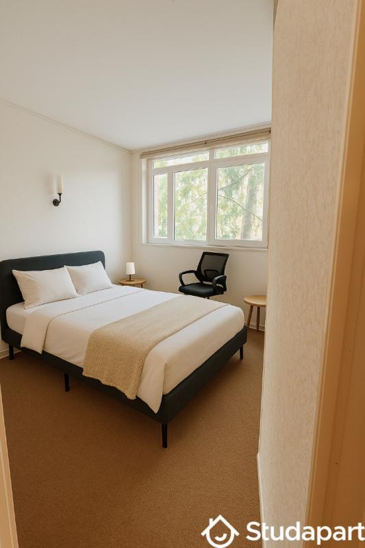 Chambre - 12 m² - 1 pièce