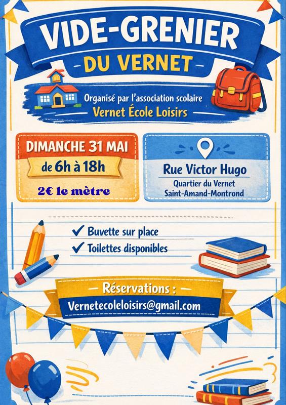 Vide grenier du vernet