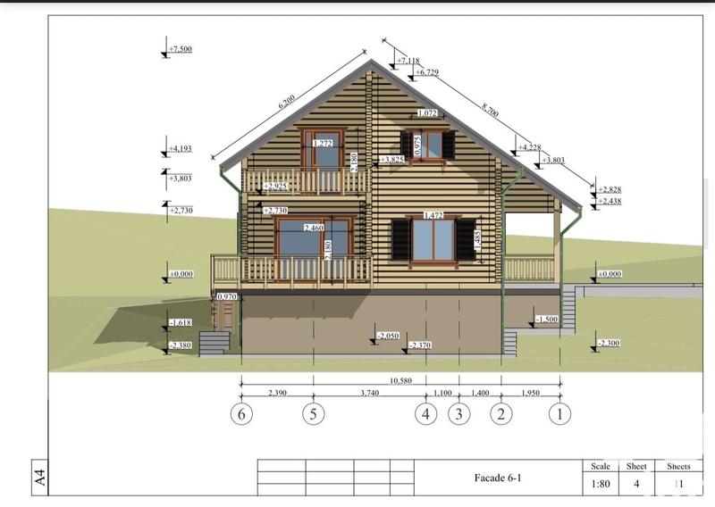 Châlet - 153 m² - 6 pièces