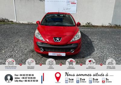 Peugeot 207 Cc 1.6 Vti 120Cv Red Color *107.000km*Véhicule sous Garantie 6 Mois*Kit de Distribution Ok*Dernier entretien et Ct Ok*Climatisation Bi-Zone*Autoradio*Vitres électriques*Abs*Esp