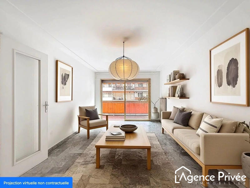 Appartement - 47 m² - 2 pièces