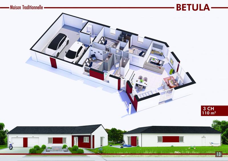 Maison traditionnelle - 112 m² - 5 pièces