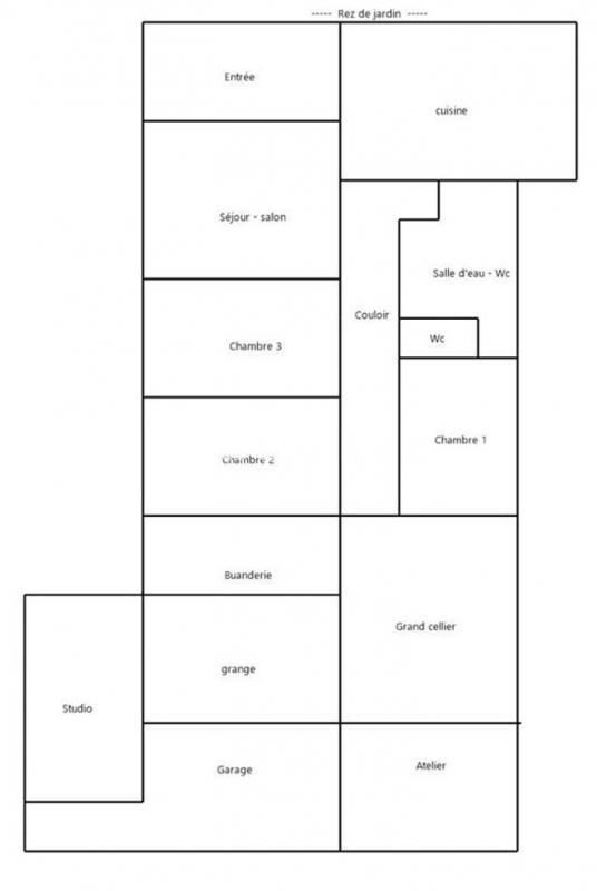 Maison - 124 m² - 3 pièces