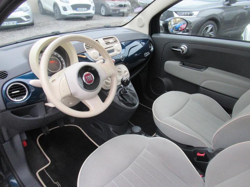 Fiat 500 Lounge 69 Ch 1ere Main France