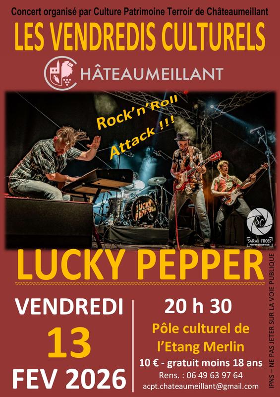Lucky Pepper en concert