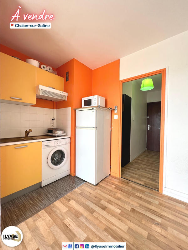 Appartement - 19 m² - 1 pièce