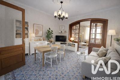 Maison de ville - 136 m² - 6 pièces