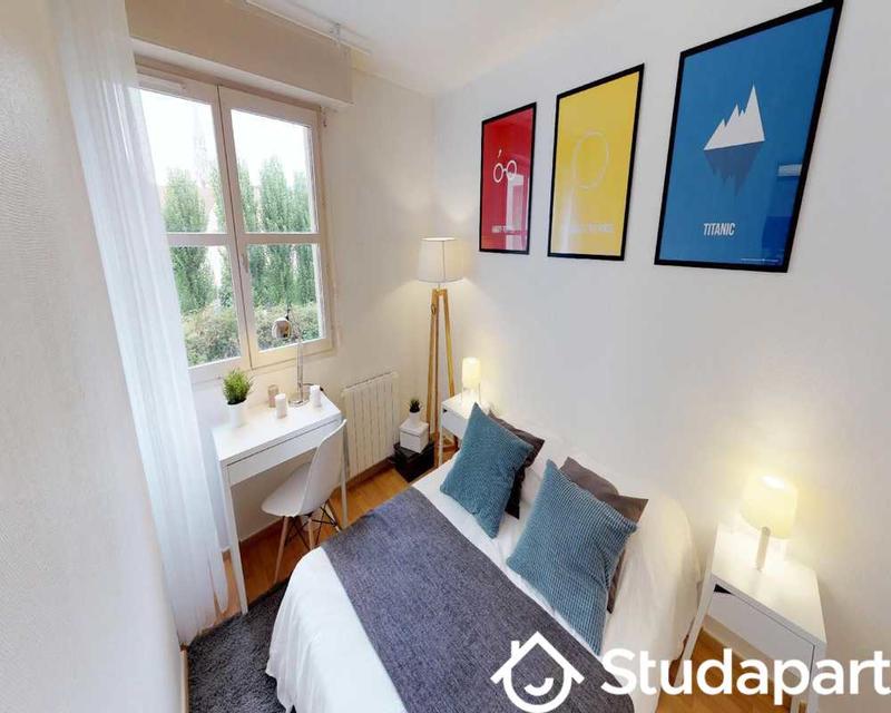 Chambre - 70 m² - 1 pièce