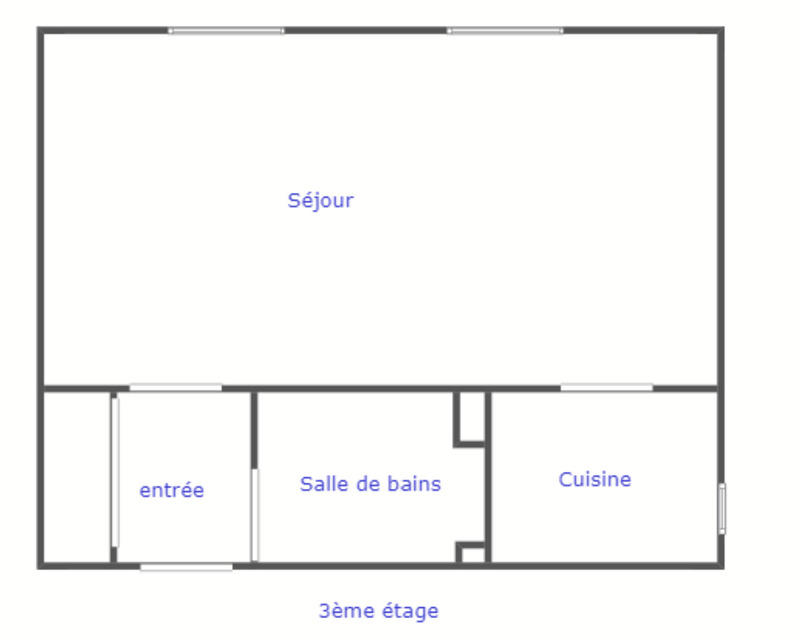 Appartement - 32 m² - 1 pièce