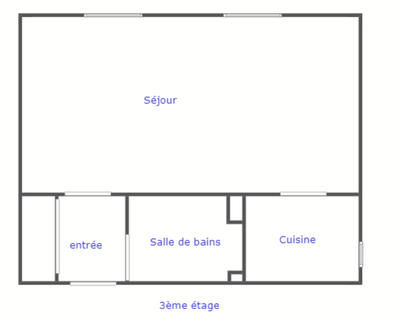 Appartement - 32 m² - 1 pièce