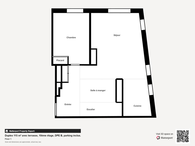 Appartement - 115 m² - 4 pièces