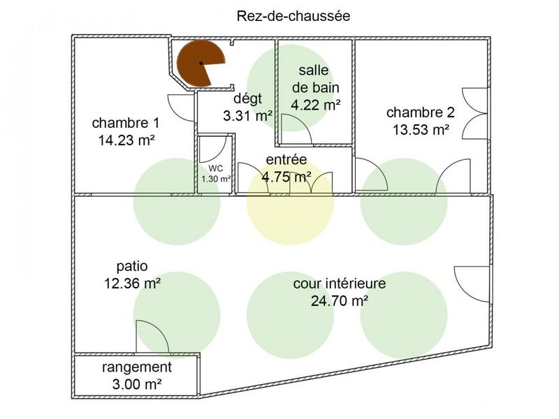 Maison - 100 m² - 4 pièces