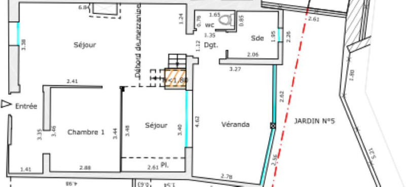 Maison - 100 m² - 5 pièces