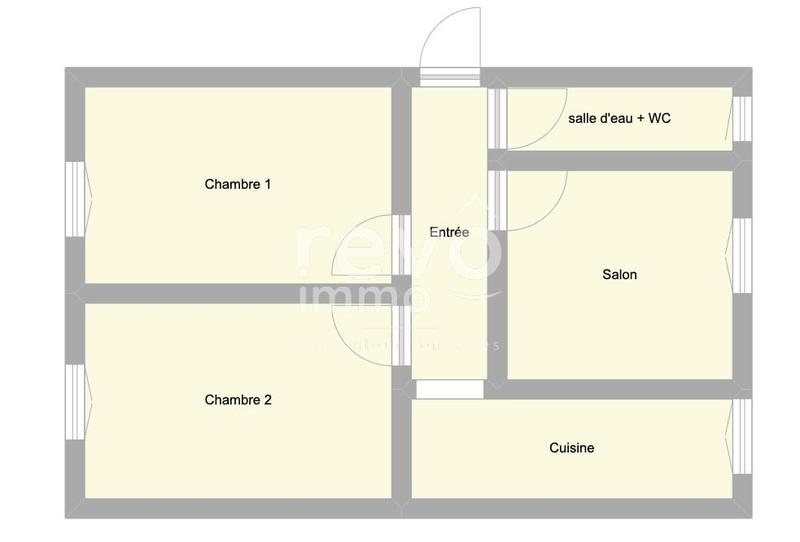 Appartement - 50 m² - 3 pièces