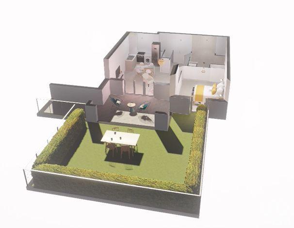 Appartement - 42 m² - 2 pièces