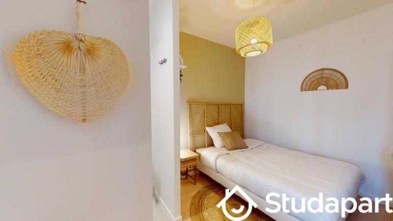 Chambre - 11 m² - 1 pièce