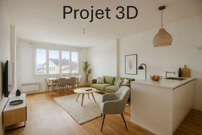 Appartement - 45 m² - 2 pièces