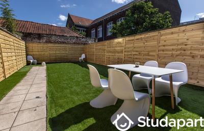 Chambre - 17 m² - 1 pièce