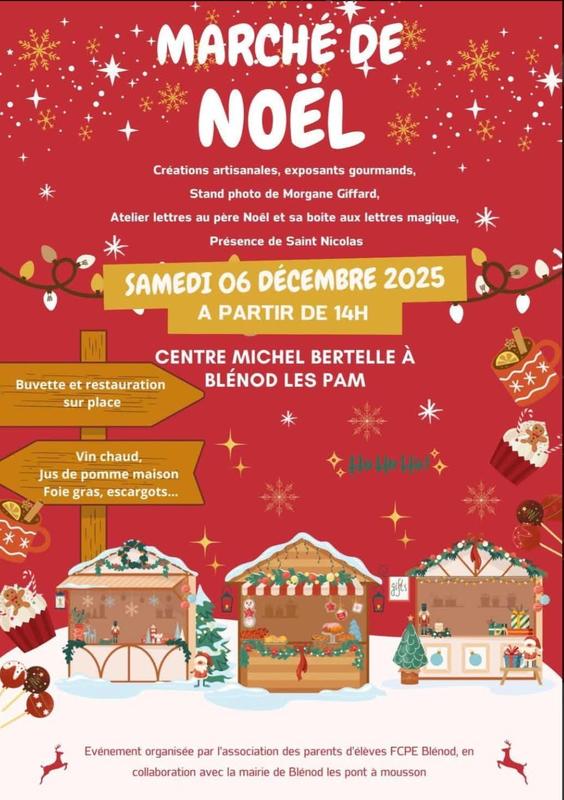 Marché de Noël à Blénod