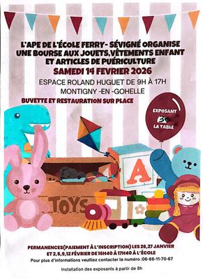 Bourse aux jouets et aux vêtements - vide grenier