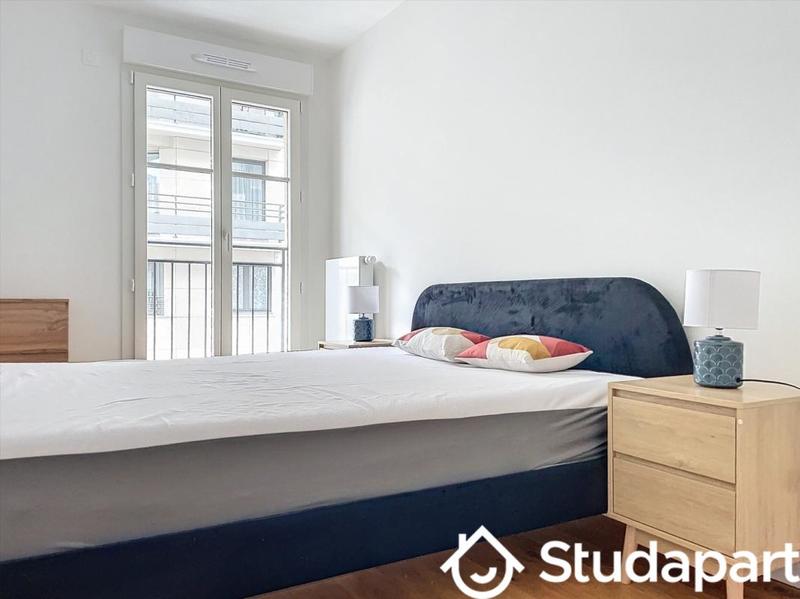 Chambre - 9 m² - 1 pièce