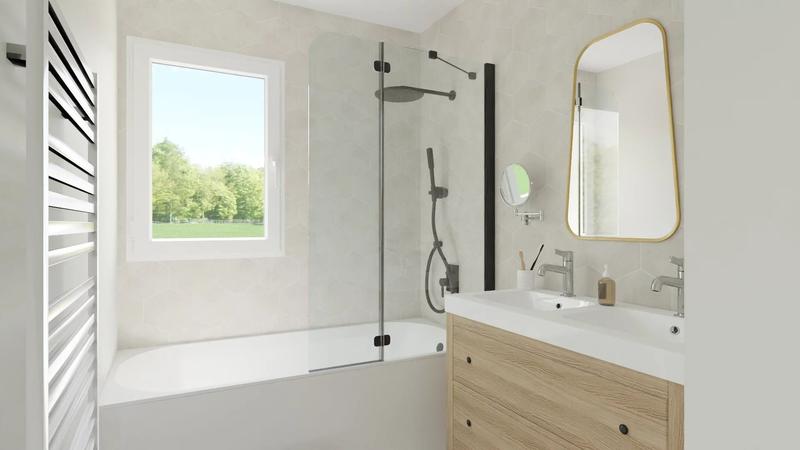 Maison - 90 m² - 5 pièces