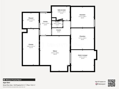 Appartement - 73 m² - 4 pièces