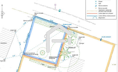 Terrain constructible - 412 m²