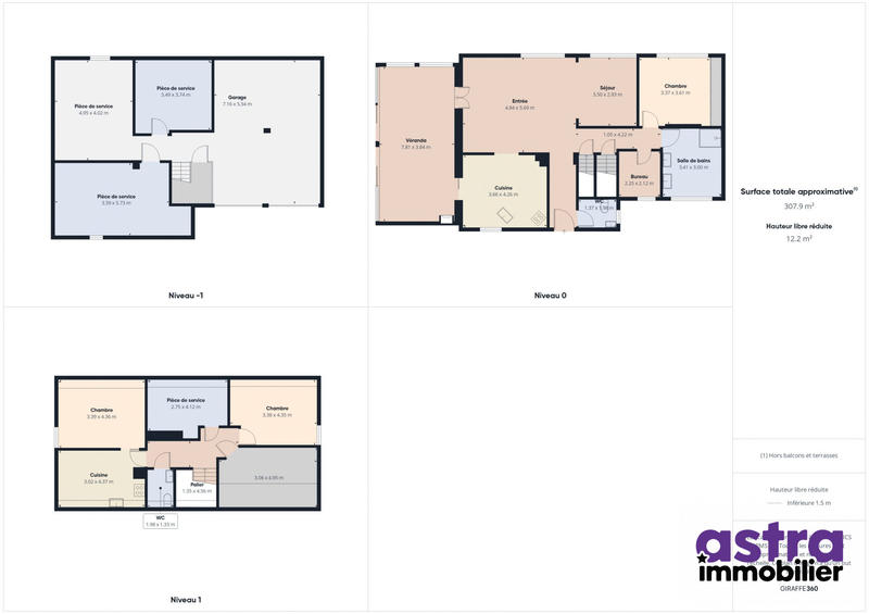 Maison - 180 m² - 6 pièces