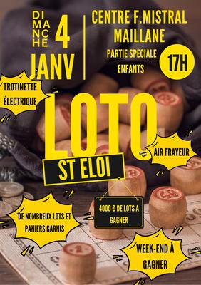 Loto de la Confrérie de Saint Eloi