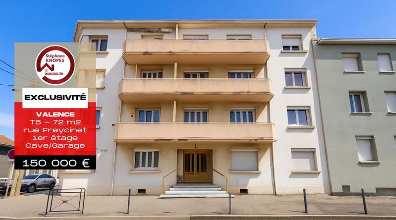 Appartement - 72 m² - 4 pièces