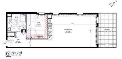 Appartement - 63 m² - 2 pièces