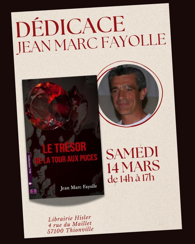 Dédicace Jean Marc Fayolle