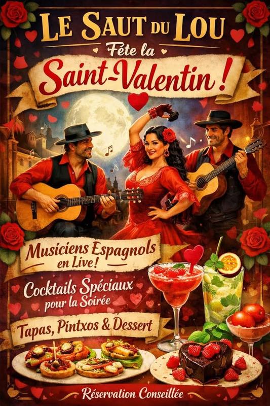 Le Saut du Lou fête la Saint-Valentin