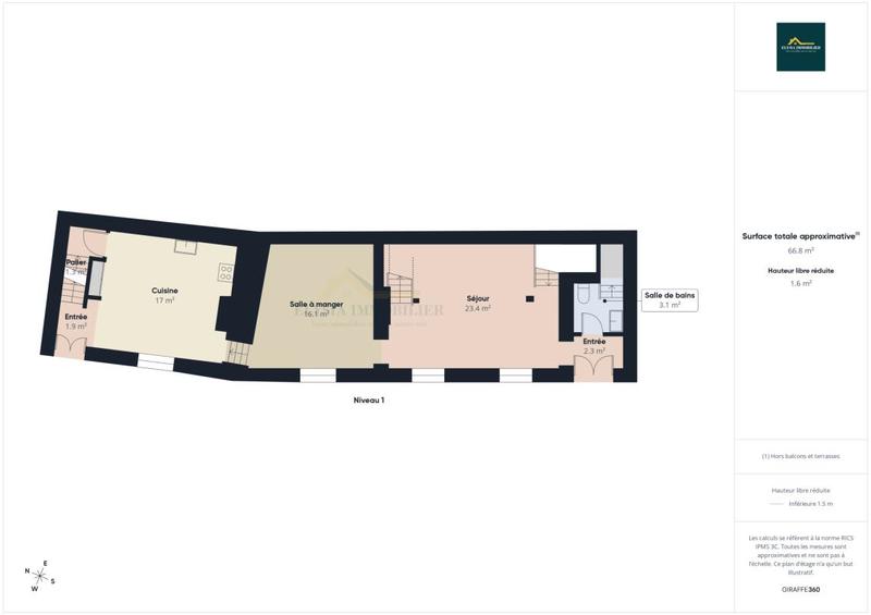 Maison de village - 147 m² - 6 pièces