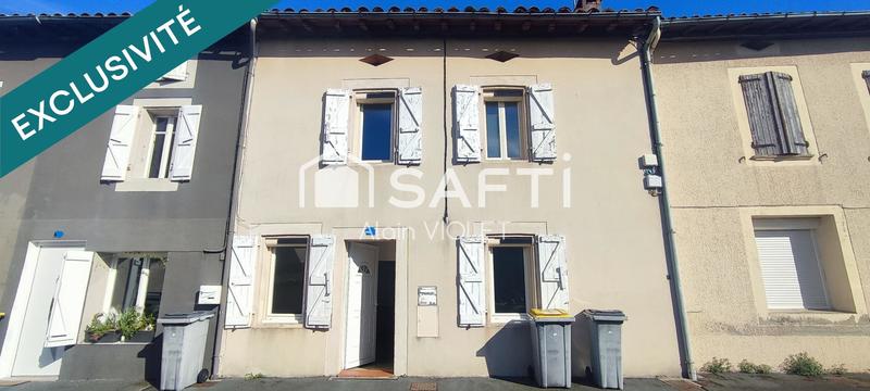 Maison - 62 m² - 4 pièces