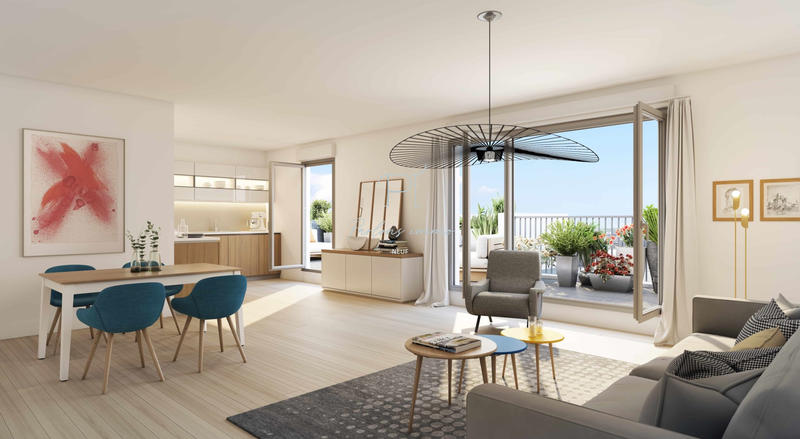 Appartement - 89 m² - 4 pièces